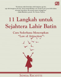 11 Langkah untuk Sejahtera Lahir Batin : Cara Sederhana Menerapkan 